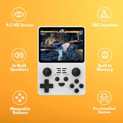 Handheld Arcade Console – Retro Mini Gaming Machine