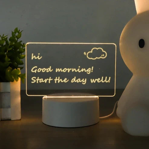 LED Light-Up Message Board – Neon Sign Alternative for Home & Office