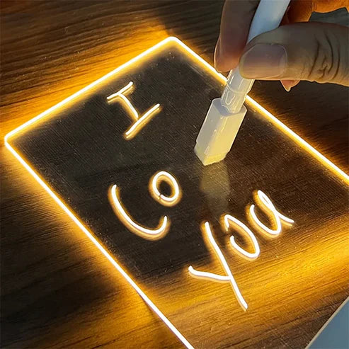 LED Light-Up Message Board – Neon Sign Alternative for Home & Office
