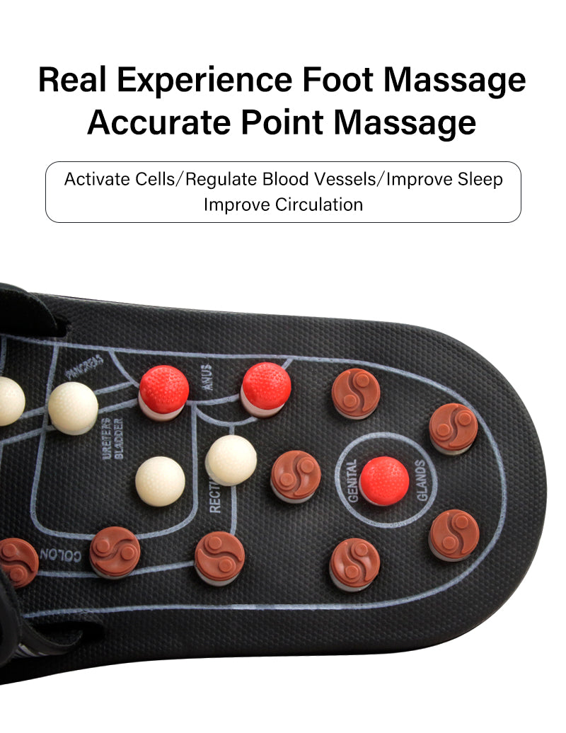 Acupressure Foot Massage Slippers – Reflexology Stress Relief