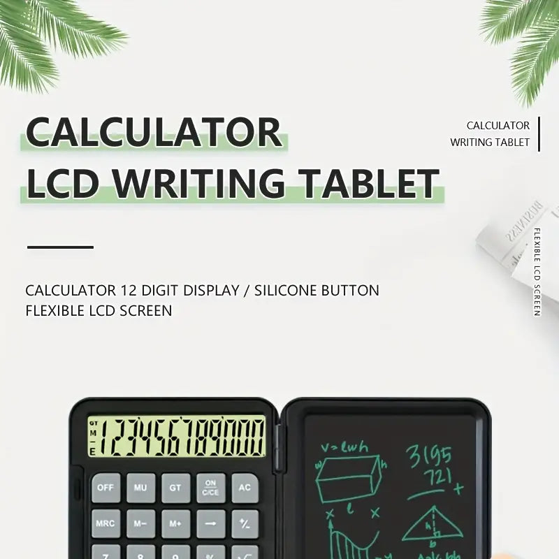 Compact LCD Calculator – Desk & School Essential
