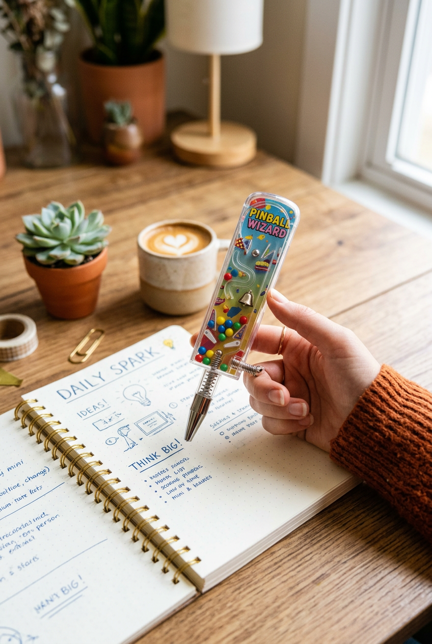 Pinball Pen lifestyle image